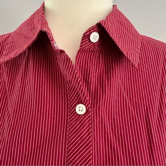 USC Carolina Gamecocks garnet striped button down shirt size M - Picture 6 of 6
